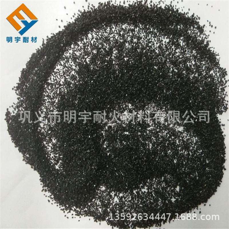 固结 树脂 涂附磨具用金刚砂 切片切割片填充黑亮铜矿砂粘结性好