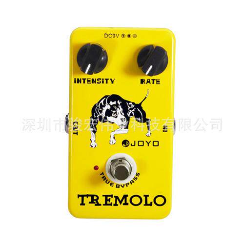 JOYO卓乐 电吉他/贝司颤音效果器JF-09 TREMOLO 电箱琴单块效果器