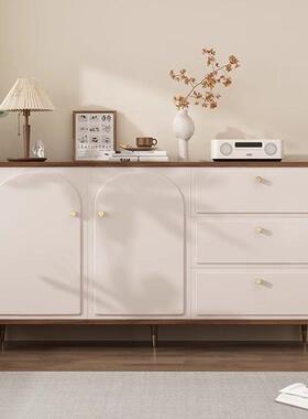 Yla实木斗柜靠墙五斗柜卧室床尾柜小户型客厅抽屉柜法式收纳柜储