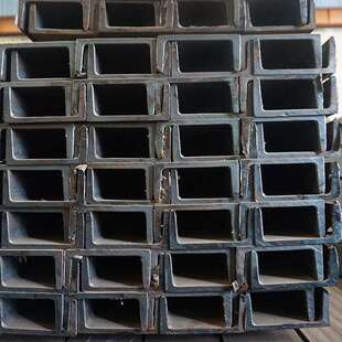 钢材u型槽钢热镀锌q235 10#镀锌槽钢16#电力铁塔角钢建筑工程槽钢