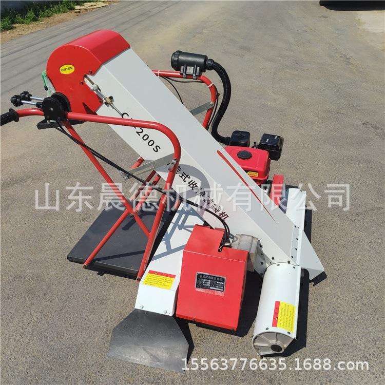 双档位柴油收谷机 汽油自走式装袋晒场收集吸粮灌袋机