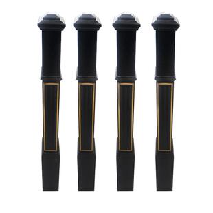 实木楼梯立柱室内护栏栏杆复式楼梯大柱烤漆橡胶木栏杆立柱