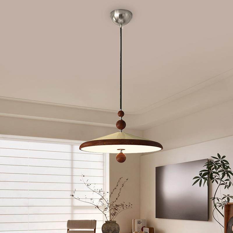 中古风餐厅吊灯简约美式复古胡桃木纹色创意飞碟吧台餐桌复古吊灯,鲜花速递/花卉仿真/绿植园艺,割草机/草坪机,淘宝优惠券,粉丝福利购,淘宝优惠卷