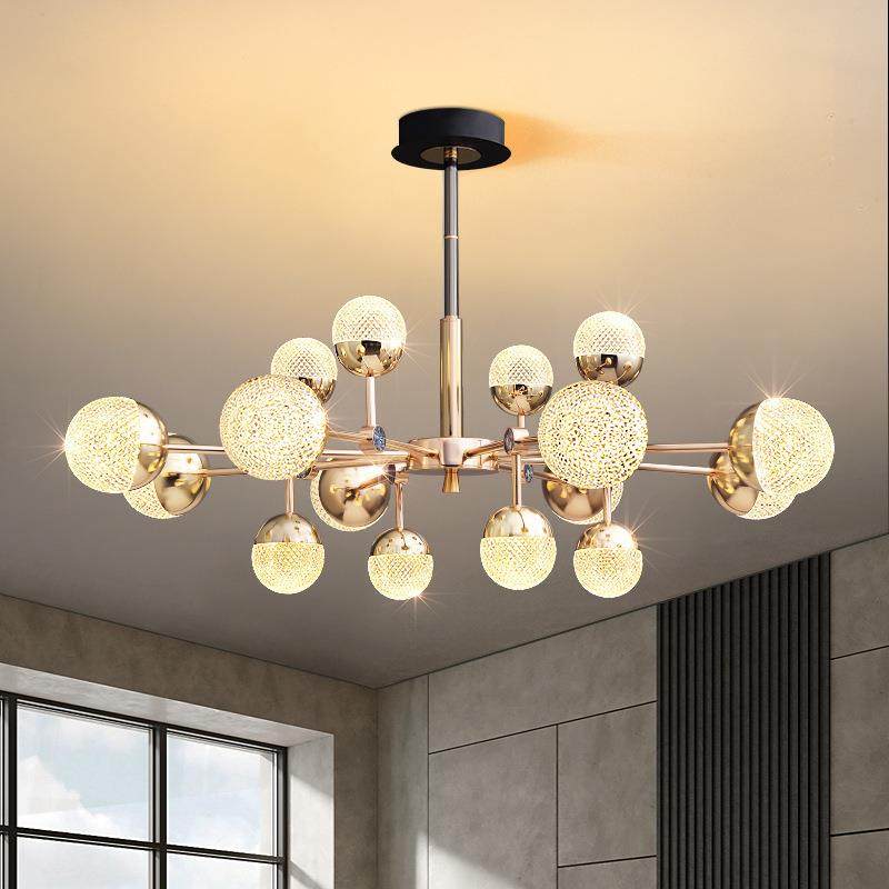 轻奢灯具现代轻奢客厅吊灯意式创意魔豆简约大气卧室餐厅灯具,3C数码配件,USB灯,淘宝优惠券,粉丝福利购,淘宝优惠卷