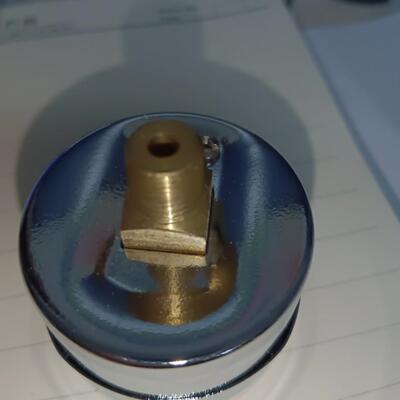 10kg150psi 轴向压力表表面40MM