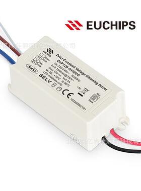 EUCHIPS 欧切斯 DALI EUP12D-1H12V-0 12W 12V灯带恒压调光驱动