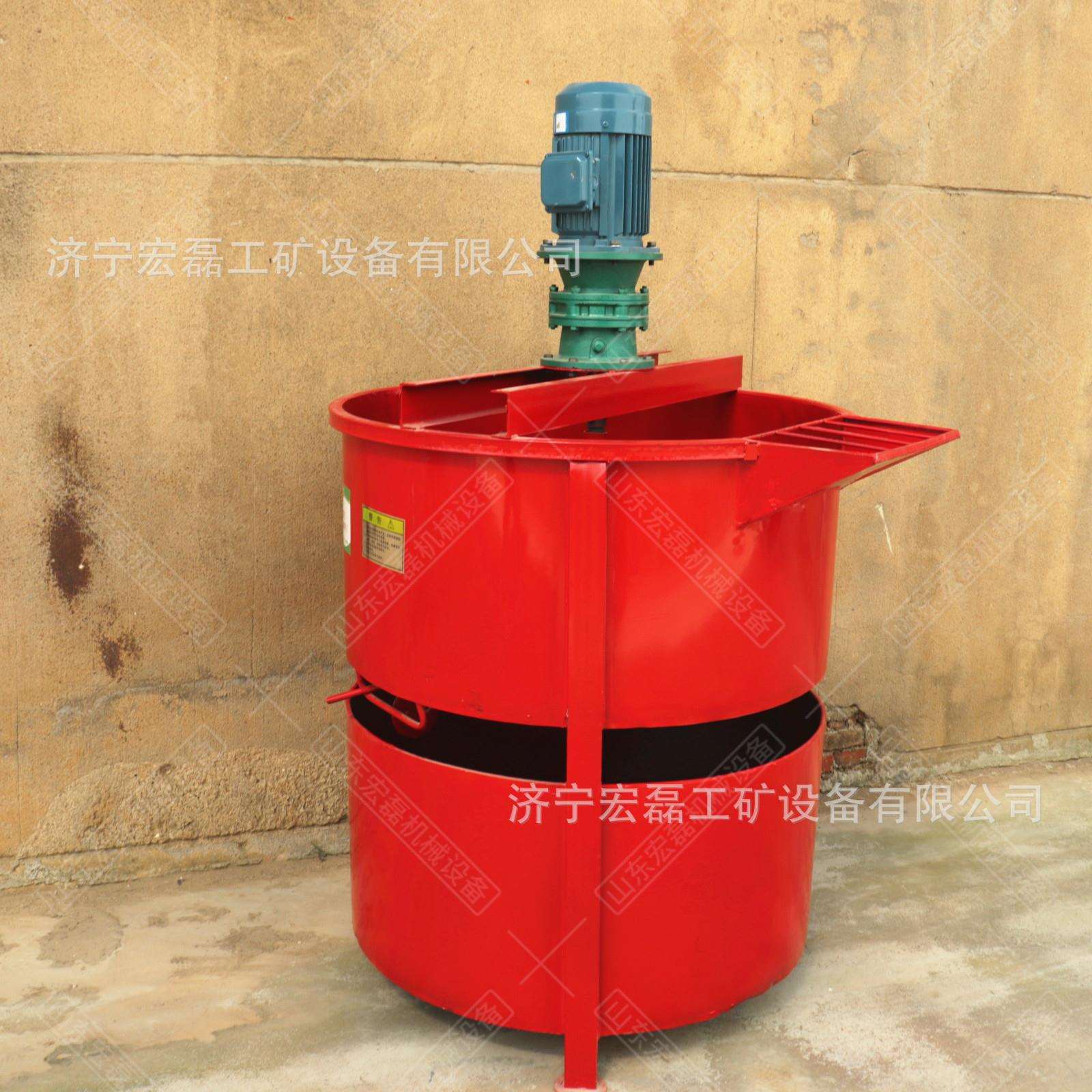 建筑施工注浆搅拌桶电动立式混凝土砂浆搅拌机双层水泥浆搅拌