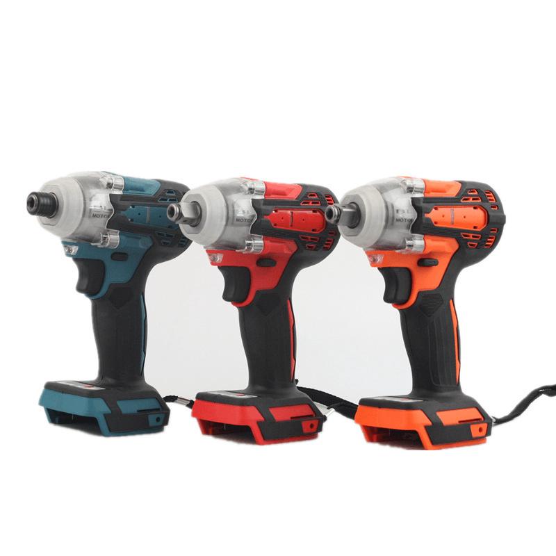 热销无刷电动扳i手工具箱锂电汽修工地木工套筒大功率锂电扳手