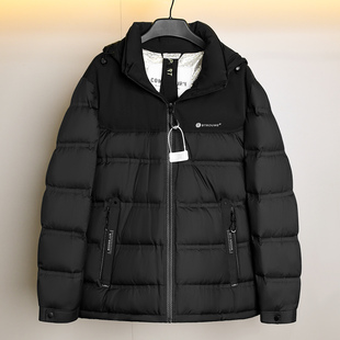 免税店千元级品牌正品撤柜单90白鹅绒300克加厚羽绒服石墨烯外套