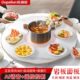 餐桌智能家用旋转多功能暖AI新款 加热电动恒温转盘菜板圆形带火锅