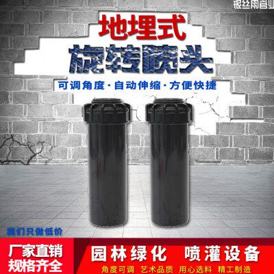 6分DN20仿雨鸟自动升降地埋式旋转喷头球场草坪绿化桥梁场养护