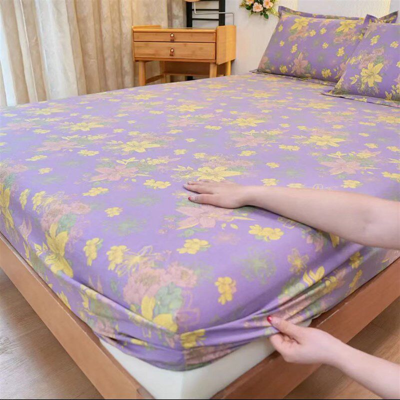 夏季超柔双层纱床笠床罩防滑防尘床F单抗菌防螨床垫保护套可机洗