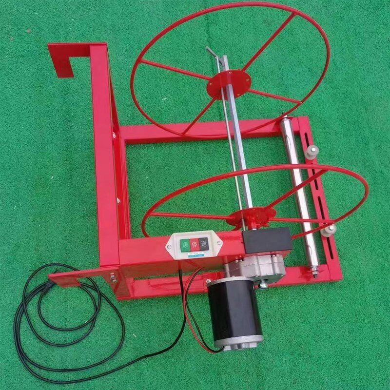 农用新款大功率电动可拆卸自动滴灌E带收卷机打药机加厚卷管机包