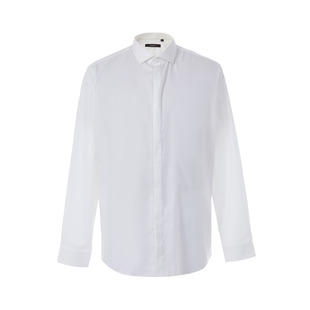 纯棉舒适修身 衬衫 翻领衬衣休闲上班 长袖 丹戈迪亚DANGEDIYA男士