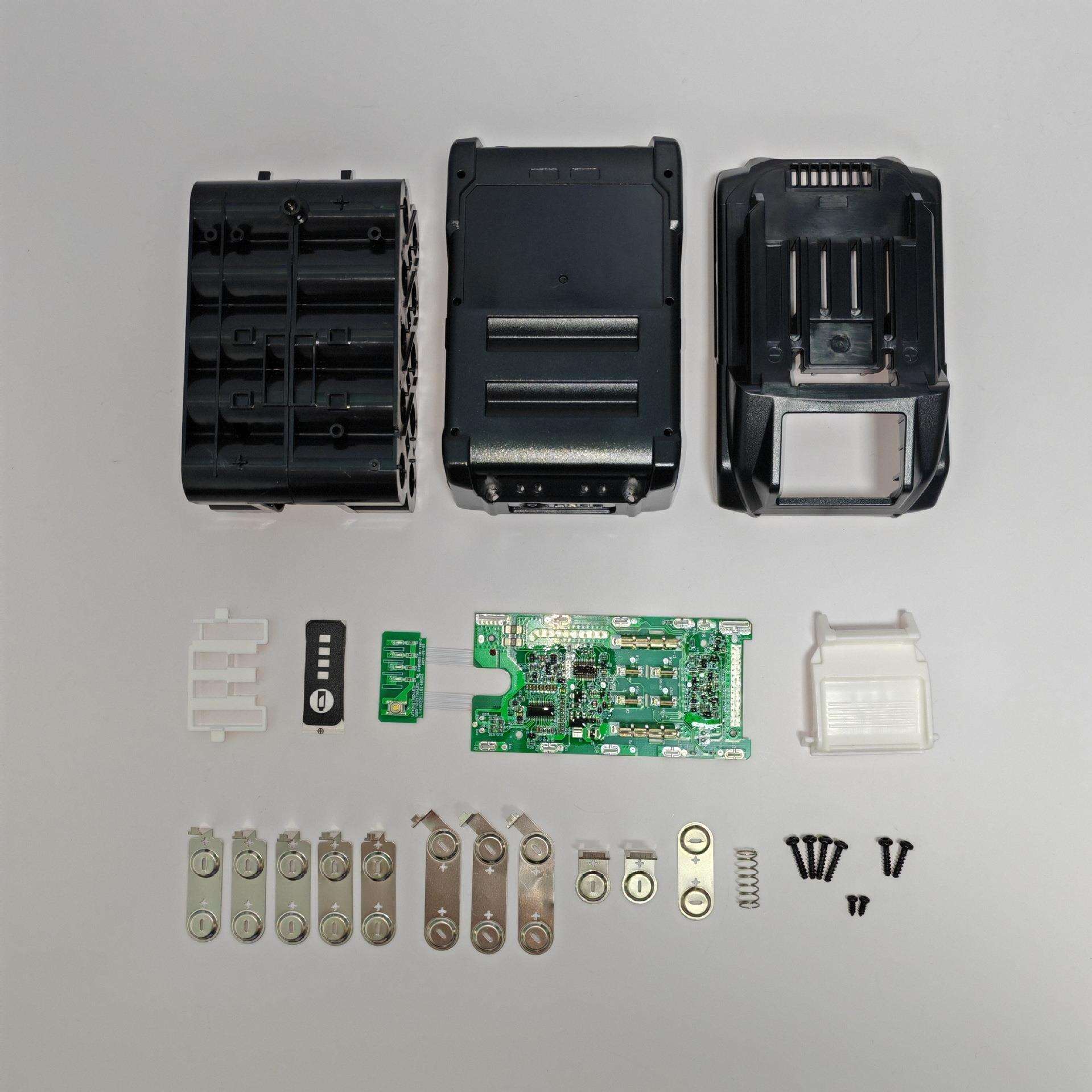 替代MAK牧田40V工具电池BL4040 BL4050 4.0AH套料 10芯21700 绿板