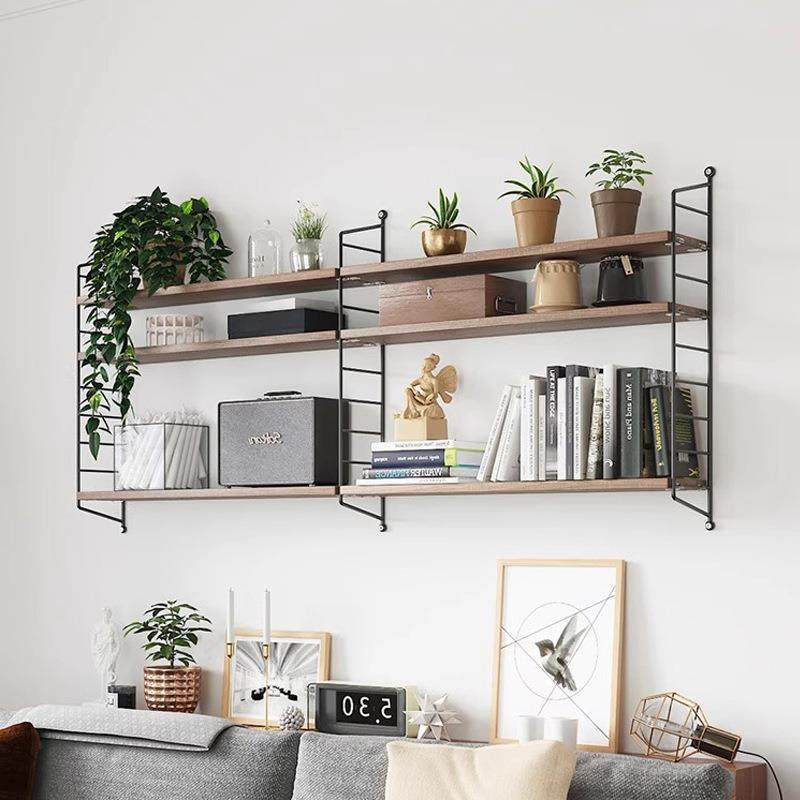 免打孔墙上置物架北欧风壁挂式收纳隔层板架挂墙装饰架子铁艺书架,鲜花速递/花卉仿真/绿植园艺,割草机/草坪机,淘宝优惠券,粉丝福利购,淘宝优惠卷