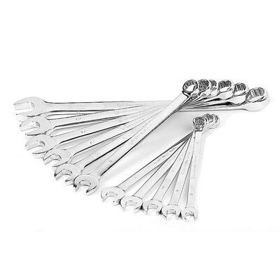 钢盾 SHEFFIELD S017104 9件套全抛光两用加长板手（塑盒）