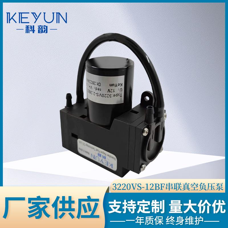 厂家定作3220VS-12BF串联真空负压泵 抽气隔膜泵电磁气体传输泵