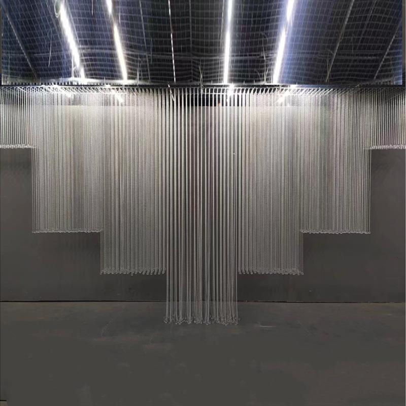 创意亚克力珠帘背景屏风婚庆道具水晶婚礼现场装饰舞台镂空帘路引