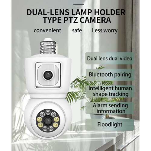 XM ICsee 2KNEW CAMERA 2MP+2MP Dual-lens night light colorful