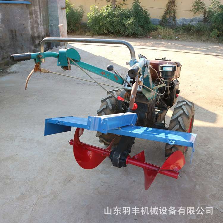 羽丰拖拉机配套多功能简易回填机 果树葡萄核桃果园简易回填机