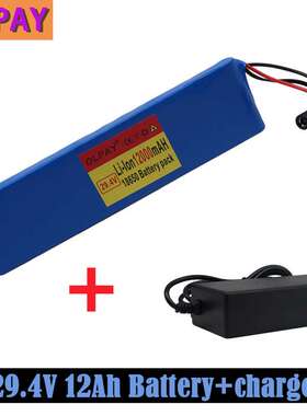 7S2P 18650 锂离子电池组 24V12000mAh 电动自行车助力车平衡车