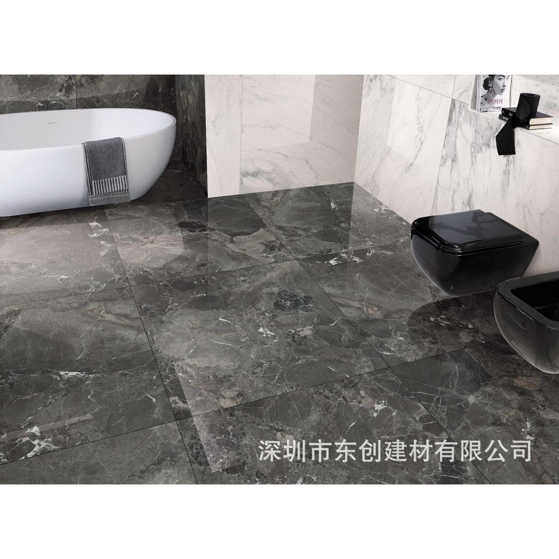 瓷砖900*900地砖新款通体大理石客厅耐脏简约现代抛釉防滑地板砖