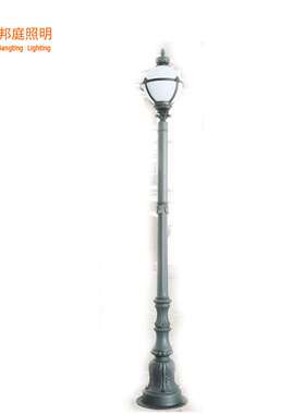 led太阳能仿古庭院灯3米户外防水景区公园景观灯新中式小区高杆灯