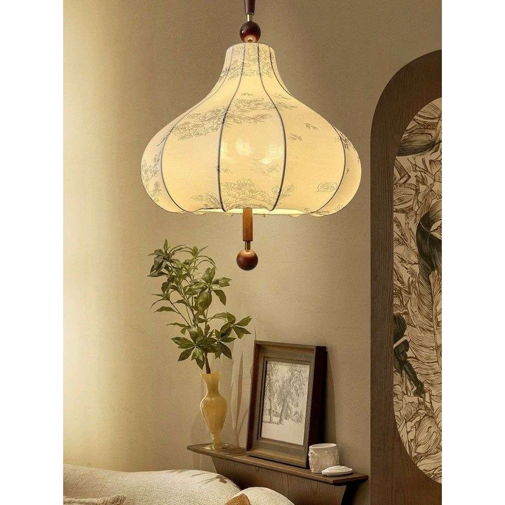 吊灯新中式中古创意栗子卧室灯法式复古布艺花纹主卧房间灯餐厅灯,玩具/童车/益智/积木/模型,遥控车升级件/零配件,淘宝优惠券,粉丝福利购,淘宝优惠卷