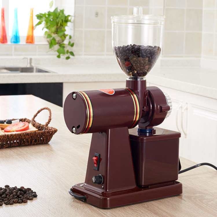 小电动磨豆机 家用咖啡磨豆器 商用可调粗细半磅磨豆机 厂家