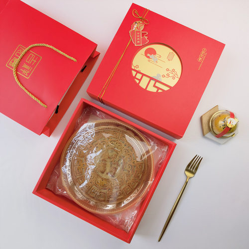 大月饼包装盒中式广m式中秋节礼盒空盒子1一斤装2二斤两斤礼品定