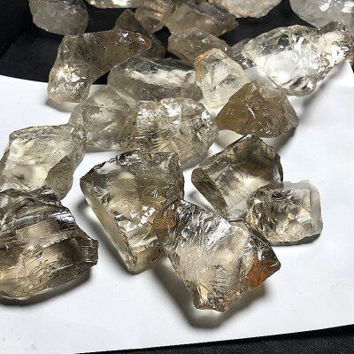 原石天然小摆件茶石手水晶光阿赛斯特莱吊坠项链握水晶原石七彩