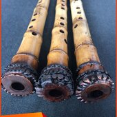 乐器箫竹正南厚手F桂舒玉箫 箫手工箫八孔大头洞箫新品 屏调槐 包邮