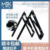 凳玄关折叠椅五金配件折叠带缓冲阻尼壁挂式 换鞋 凳隐藏式 门口换鞋