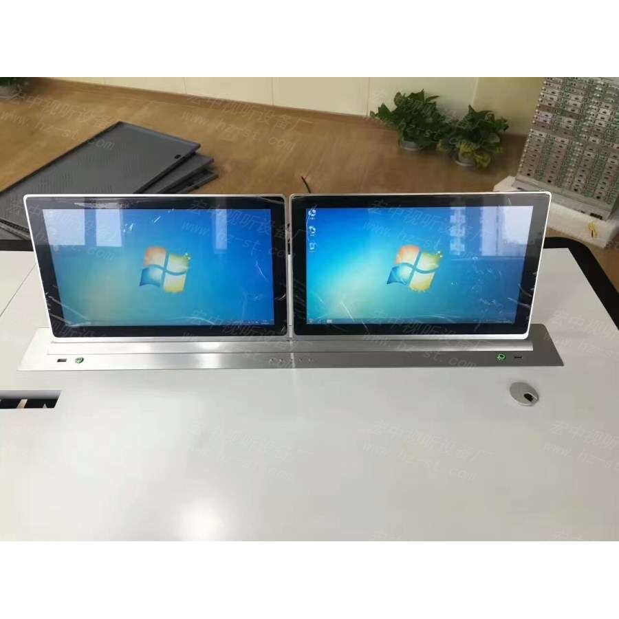 无纸化双液晶屏升降器  桌面双屏升降器 双液晶屏升降器现货