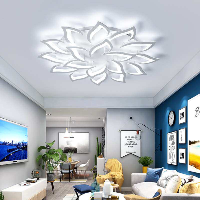 客厅灯 简约现代大气家用LED吸顶灯创意个性后现代亚克力卧室灯具