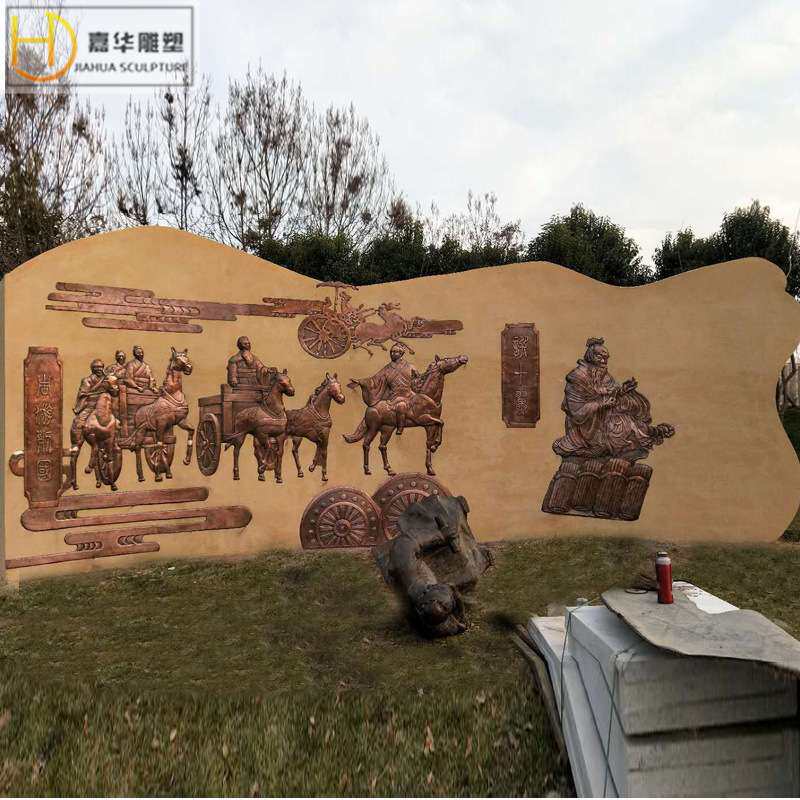 石雕人物浮雕八仙汉白玉浮雕古代人物浮雕石雕砂岩浮雕壁画雕刻