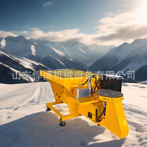 融雪剂撒布机车载市政道路撒盐机防冻除冰洒布车小型悬挂式除雪机