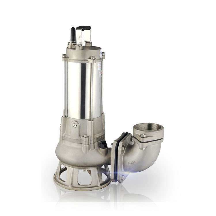 供应污物污水潜水泵 耐酸碱潜污泵工作原理 直立式抽水泵1.5kw