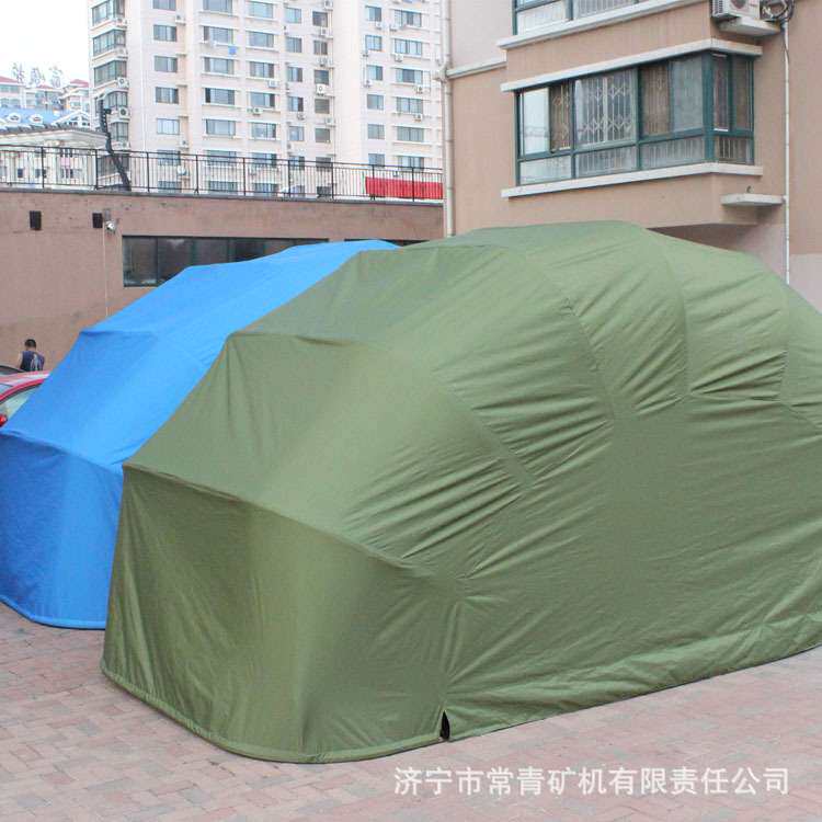 移动车棚 简易加棉车棚 折叠停车棚户外汽车遮阳蓬移动车棚