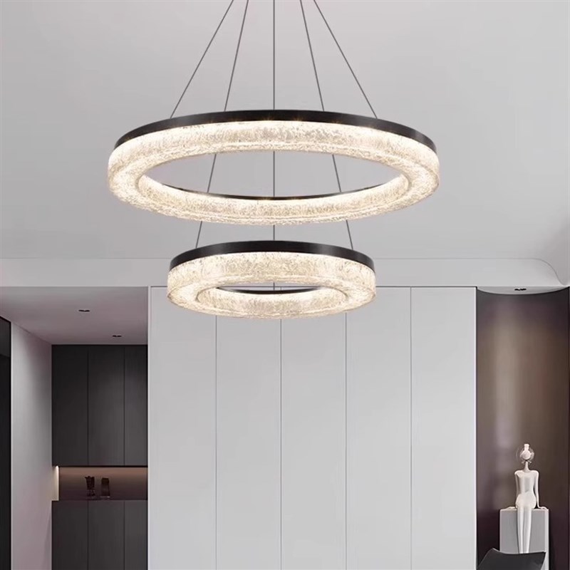 意式轻奢a水晶客厅吊灯2025新款餐厅主卧室吸顶灯具现代简约高级