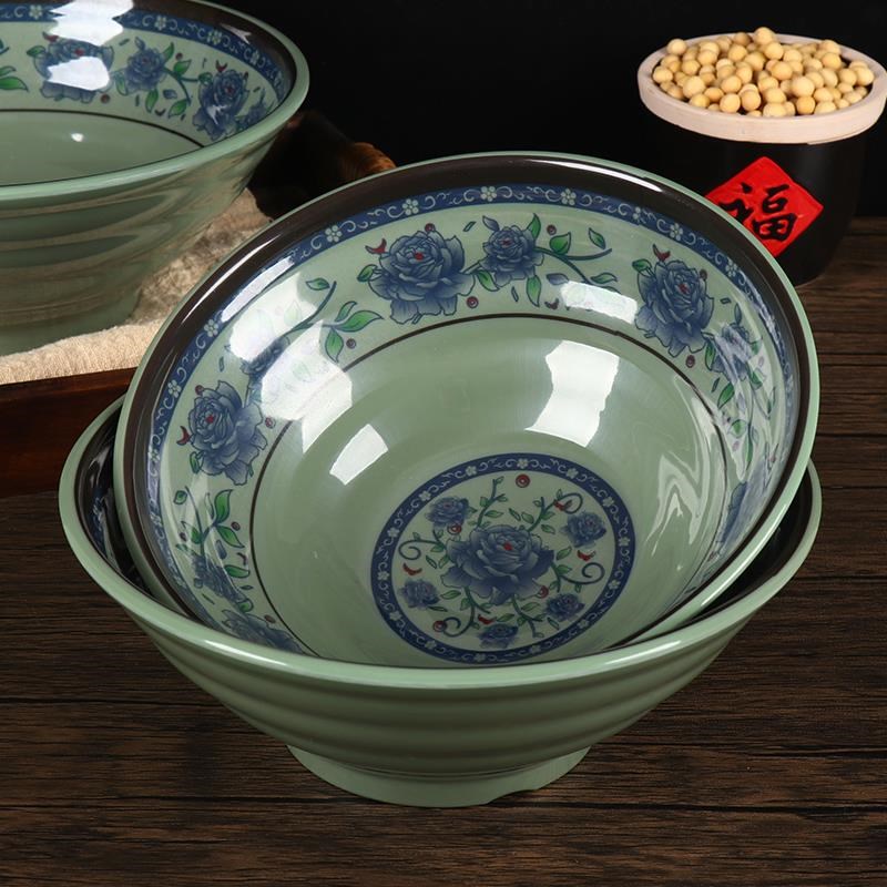 密胺重庆小面特色面n碗饸饹面老式河南烩面牛肉板面碗面馆专用大