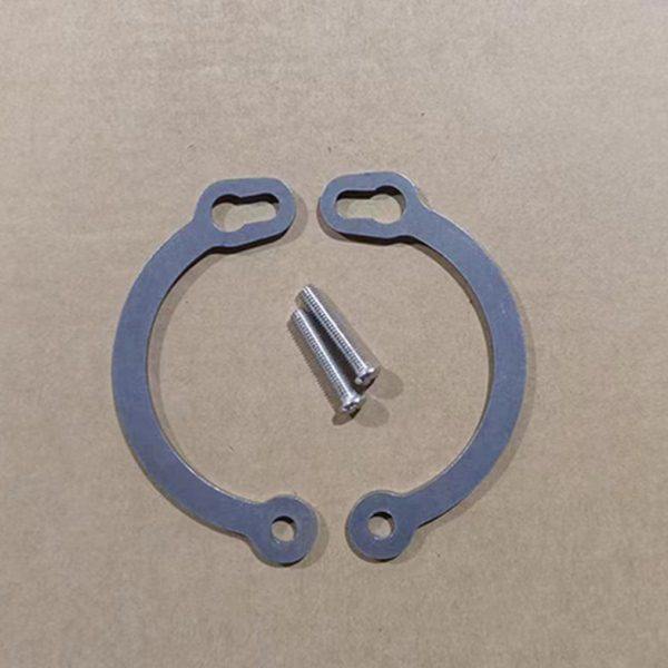 软梯头锁扣配件绝缘绳梯铝合金飞车自锁式自行车式框式简易式飞车