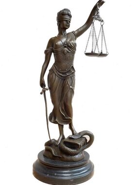 铜雕塑正义女神铜像摆件家居装饰品创意礼品客厅玄关书房摆设