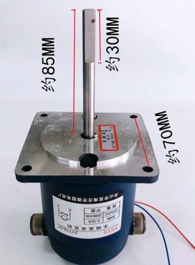 ZYT76-01永磁直流电机 鼎业热收缩包装机长轴风机马达