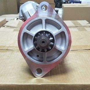 三一搅拌车起动机马达日野J08E起动机马达三一水泥罐车起动机马达