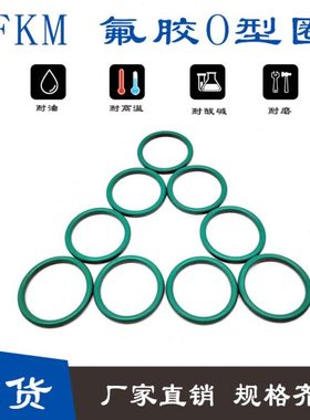 氟胶线径8.6*670/680/690/700/710/720/730/740/750-770绿色O型圈