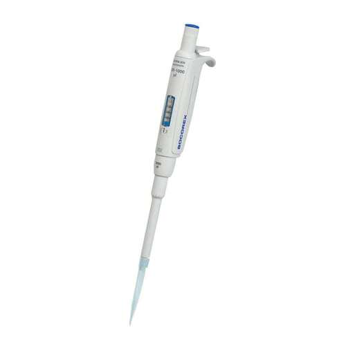 SOCOREX825 可调100-1000ul 单道移液器 100-1000uL 货号825.1000
