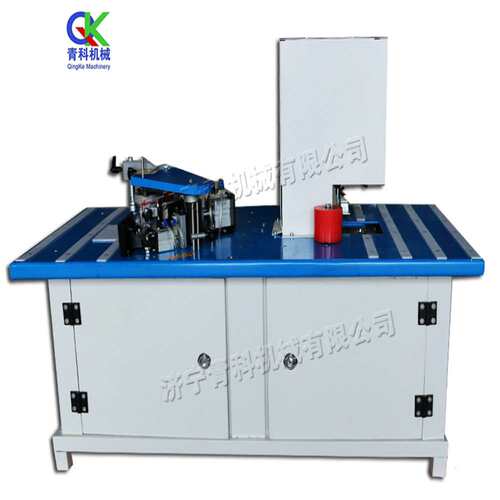 木工封边修边一体机Wood edge gluing machine木材台式边缘处理机
