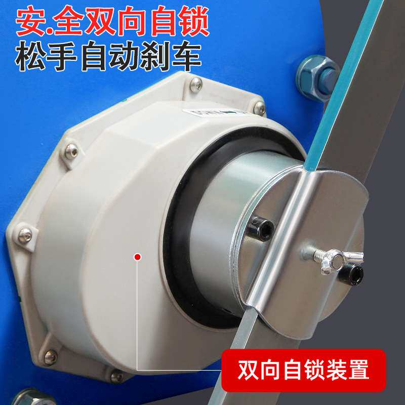 重型手摇绞盘自锁式手摇绞盘手动绞车提升机0.5T/1T/2T起重绞盘